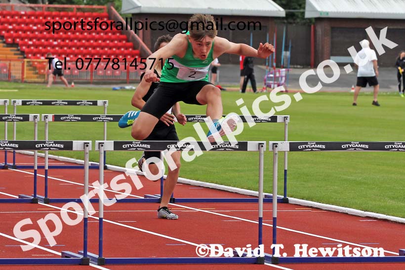 Hurdles, 2021 Northumberland, Durham and Cleveland Schools. Photo: David T. Hewitson/Sports for All Pics
